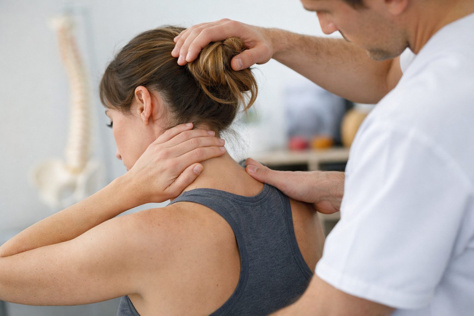 Dolor cervical: cómo tratarlo con fisioterapia en Zaragoza